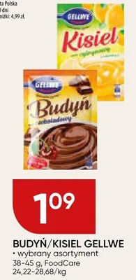 Budyń/Kisiel gellwe promocja w Chata Polska