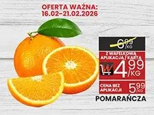 Pomarańcza promocja w Wafelek