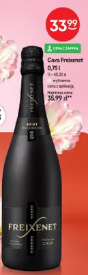Wino musujące Cava Brut 0.75l promocja w Żabka