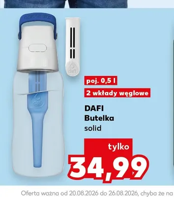 Butelka Dafi Solid 0,5 l promocja w BACK TO SCHOOL