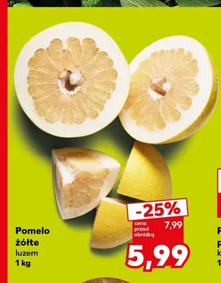 Pomelo żółte promocja w Kaufland