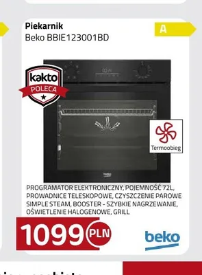 Piekarnik Beko BBIE123001BD promocja w kakto.pl