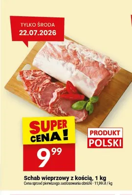 Schab wieprzowy z kością promocja w Twój Market
