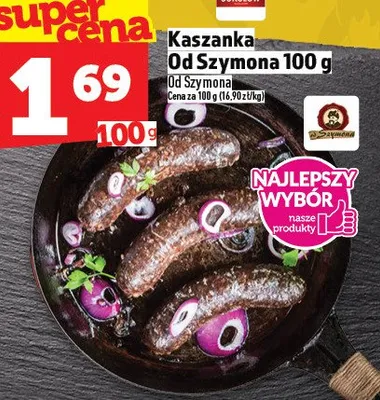 Kaszanka Od Szymona promocja w TOPAZ