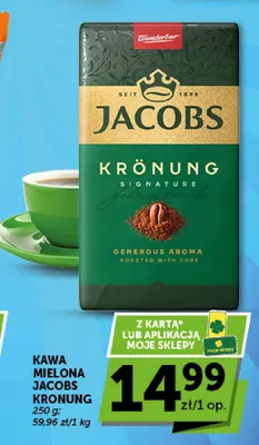 Kawa mielona Jacobs Krönung promocja w Groszek