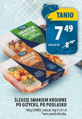 Śledzie smakiem krojone po giżycku, po podlasku promocja w Arhelan