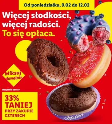 Wszystkie donuty promocja w Lidl