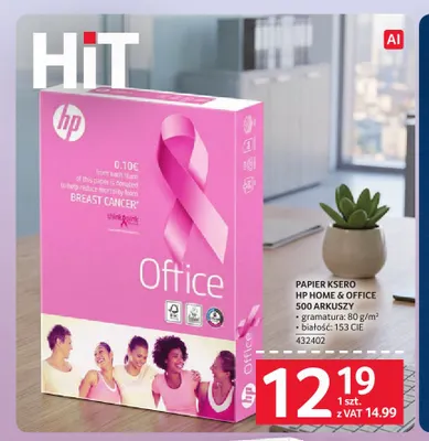 Papier ksero HP Home & Office promocja w Selgros