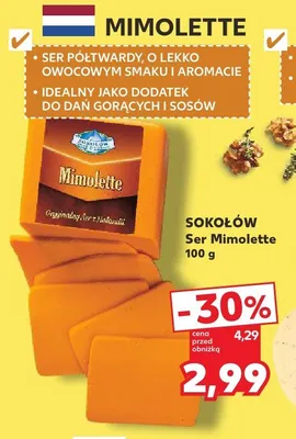 Ser Mimolette promocja w Kaufland