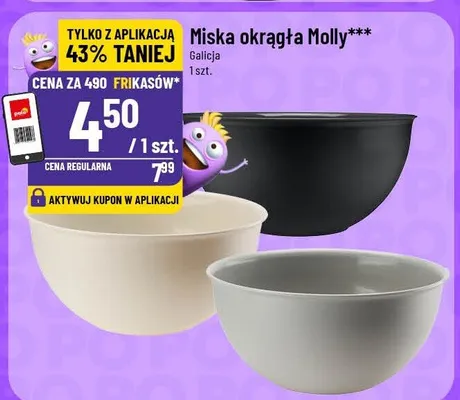 Miska okrągła promocja w POLOmarket