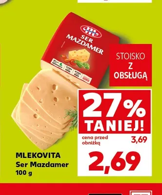 Ser Mazdamer Mlekovita promocja w Kaufland