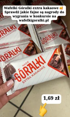 Wafle extra kakaowe promocja w Dino