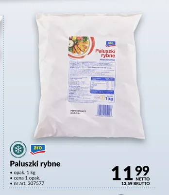 Paluszki rybne aro promocja w Makro