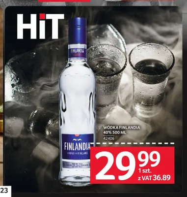 Wódka Finlandia 40% promocja w Selgros