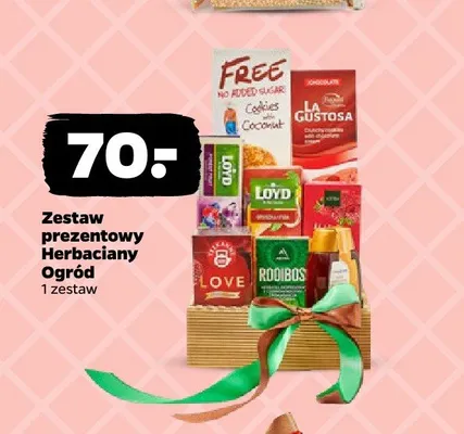 Zestaw prezentowy Herbaciany Ogród promocja w Netto
