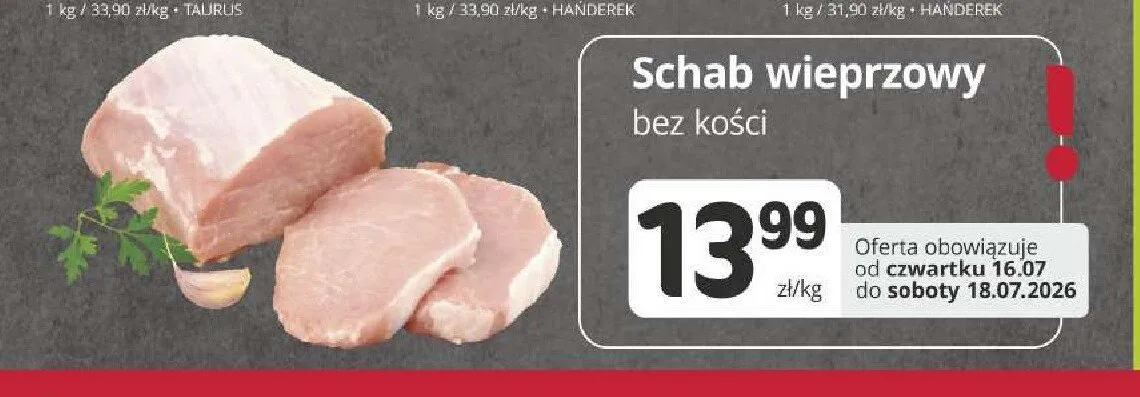 Schab wieprzowy bez kości promocja w Marketvita