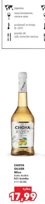 Wino białe słodkie Choya Silver promocja w Kaufland