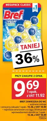 Bref zawieszka do WC Megapack Classic wybrane rodzaje promocja w Selgros