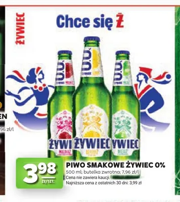 Piwo bezalkoholowe smakowe Żywiec promocja w Stokrotka