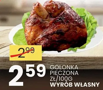 Golonka pieczona promocja w Wafelek