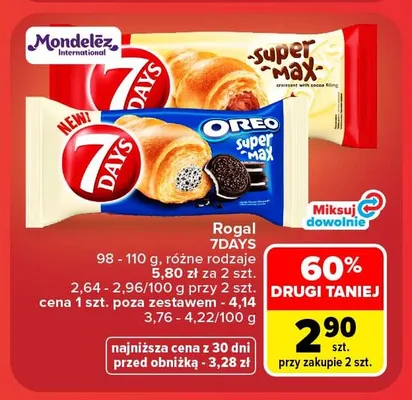 Rogal 7Days Oreo Super Max promocja w Carrefour Market