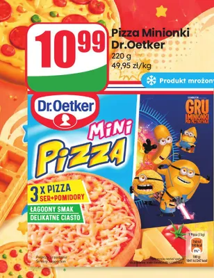 Pizza Minionki Dr.Oetker promocja w Dino