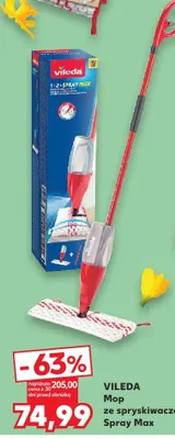 Mop ze spryskiwaczem Spray Max promocja w Kaufland