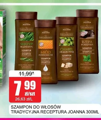Szampon do włosów Tradycyjna Receptura Joanna promocja w Bingo