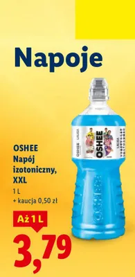 Napój izotoniczny Oshee XXL 1 l promocja w Lidl