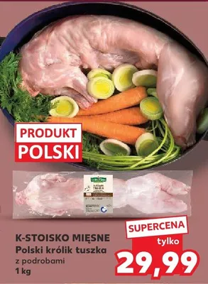 Polski królik tuszka z podrobami promocja w Kaufland