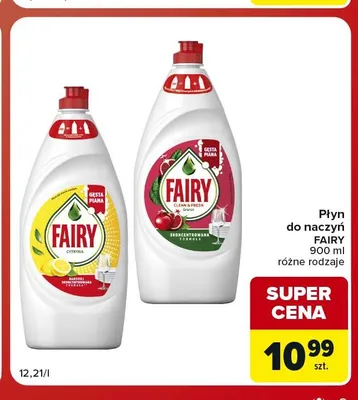 Płyn do naczyń Fairy Granat promocja w Carrefour Market