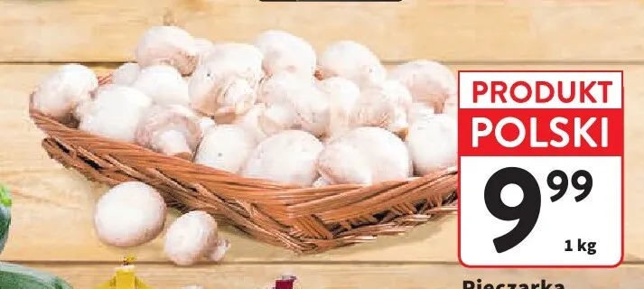 Pieczarka luz promocja w Intermarche