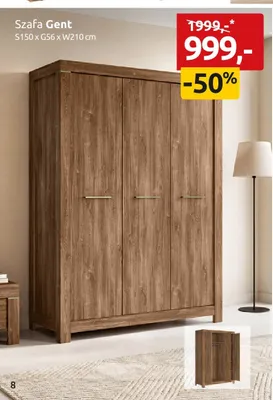 Szafa Gent promocja w Black Red White