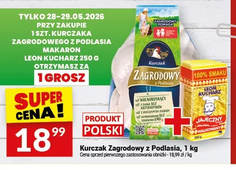 Kurczak Zagrodowy z Podlasia promocja w Twój Market