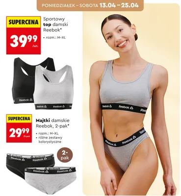 Majtki damskie 2-pak promocja w Biedronka