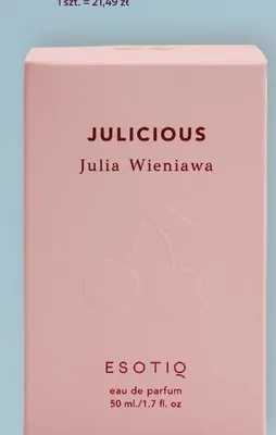 Woda perfumowana dla kobiet Esotiq Julicious Julia Wieniawa promocja w Rossmann