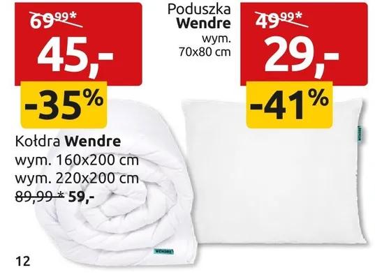 Poduszka Wendre wym. 70x80cm promocja w Black Red White