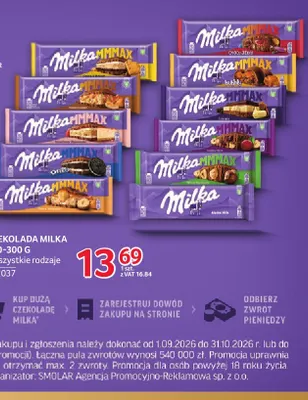 Czekolada Milka promocja w Selgros