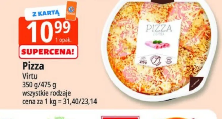 Pizza Virtu promocja w Leclerc