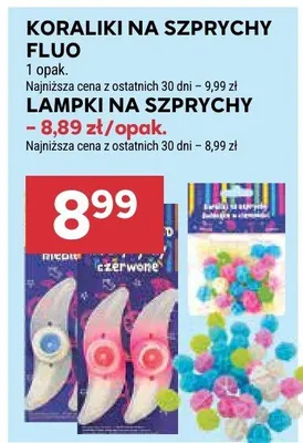 Lampki na szprychy promocja w Stokrotka