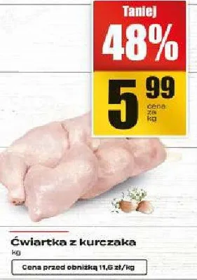 Ćwiartka z kurczaka promocja w Supeco