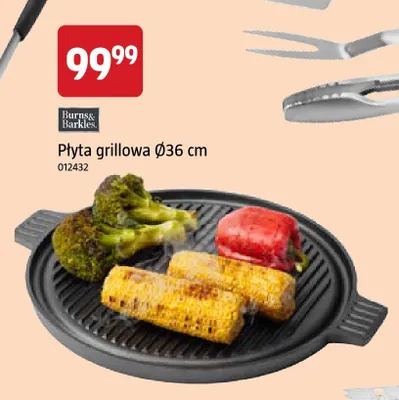 Płyta grillowa Burns & Barkles Ø36 cm promocja w Jula