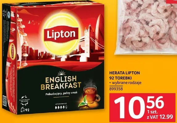 Herbata Lipton English Breakfast promocja w Selgros