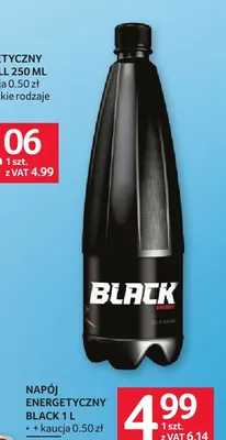 Napój energetyczny Black promocja w Selgros
