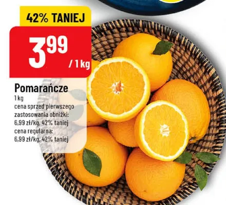 Pomarańcze promocja w POLOmarket