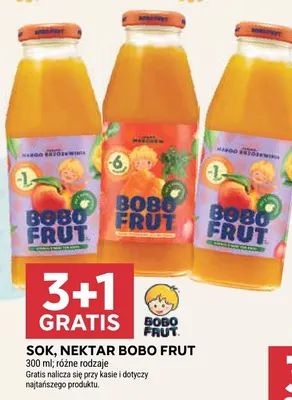 Sok Bobo Frut promocja w Stokrotka