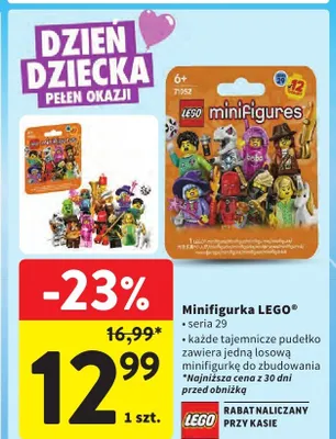 Minifigurka LEGO seria 29 promocja w Intermarche