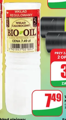 Wkład olejowy regulowany BIO5 Płomyk promocja w Dino