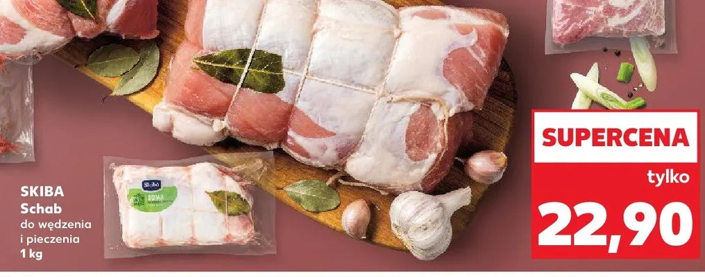 Schab do wędzenia i pieczenia promocja w Kaufland