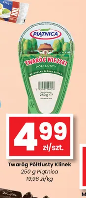 Twaróg półtłusty klinek Piątnica promocja w emma MARKET